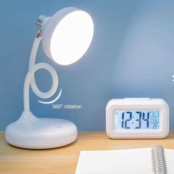Led Eye Protection Reading Light Modern Adjustable Desk Light Rechargeable Led Desk Lamp with Adjustable Color for Flicker-freeLX241102
