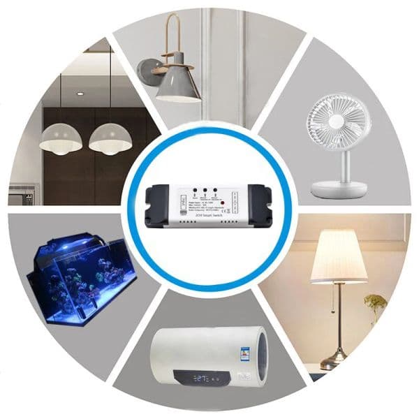 Tuya Smart 4 Channel WiFi RF Momentary new Inching Relay Self-Lock Switch 2025 Module,DIY WiFi Garage Door Controller, Alexa Google Home