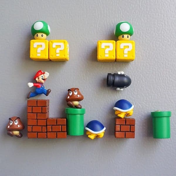 10pcs 3D Magnet Message Funny Childhood Game Girl Boy Student Toy Home Decoration Refrigerator Sticker