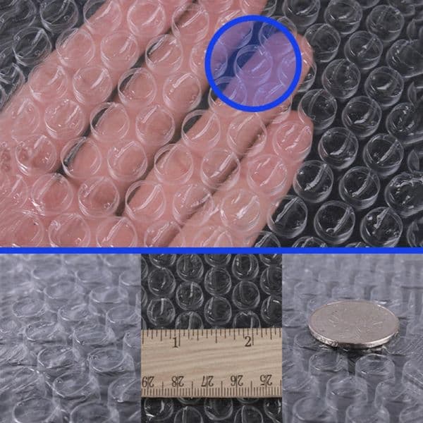 Bubble Packaging Roll Transparent Cushioning Wrap Rolls Air Shockproof For Transporting Packing Supplies Courier Bubble Wrap