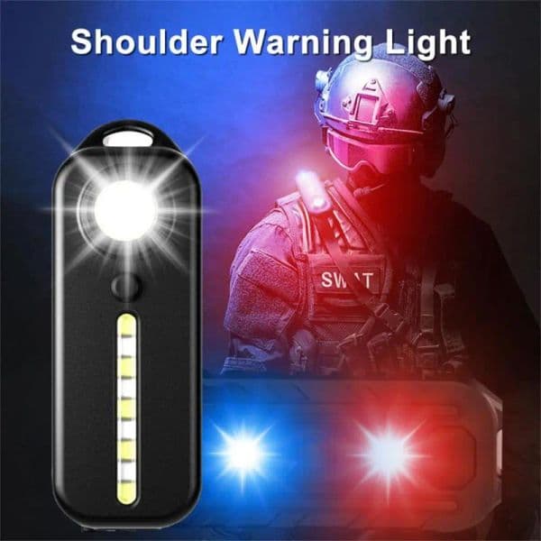 New Bicycle Tail Light Portable Type-C Rechargeable Outdoor Pen Clip Backpack new Two-color 2025 Warning Light Safety Flashlight