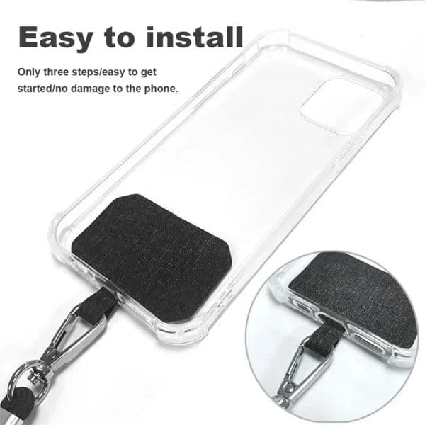 Crossbody Adjustable Phone Lanyard Strap Universal Mobile Phone Hanging Rope Neck Straps Anti-lost Rope Cell Phone Accessories