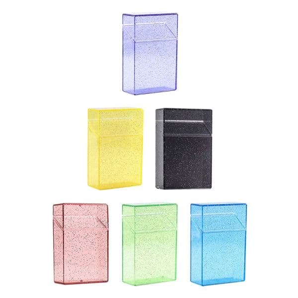 Blingbling 3 Inch Transparent Storage Box Kawaii Stationery Photo Card Holder Box Case Container Idol Albumes Game Card Sleeves