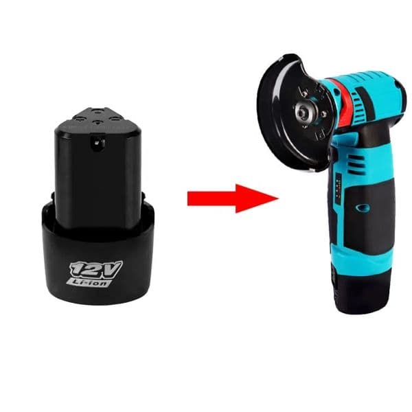 12V 1500mAh Rechargeable Lithium Battery for Electric Screwdriver Angle Grinder Electric Wrench Spare Battery EU/US/UK/AU Plug