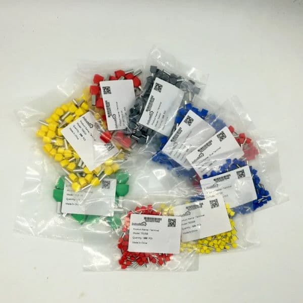 Dual Crimp terminal Connector TE1510 TE1512 TE2510 TE2512 TE4012 TE6014 TE10-14 TE16-14