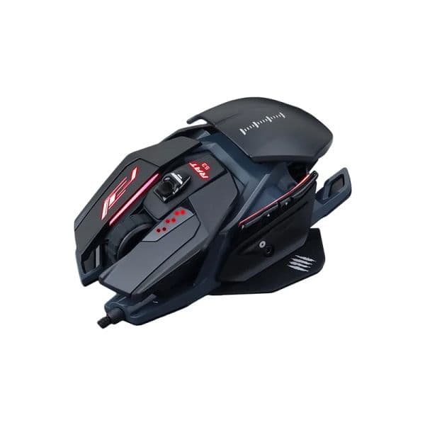 MAD CATZ RAT PRO S3 Gaming Mouse RGB Light Height Adjustment Low Delay Wired Mouse Ergonomics Metal Gamer Mouse For Pc Laptop
