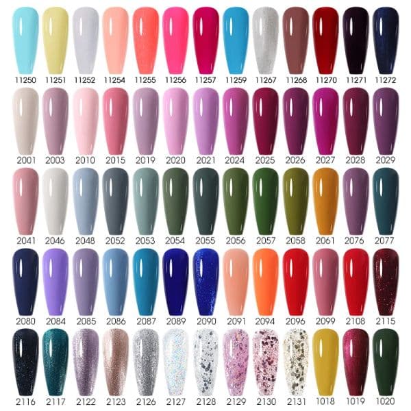 NAILCO 15ml Dark Glitter Gel new Nail 2025 Polish Semi-permanent Enamels Hybrid Red UV Nail Gel Varnishes Nail Supplies For Professionals