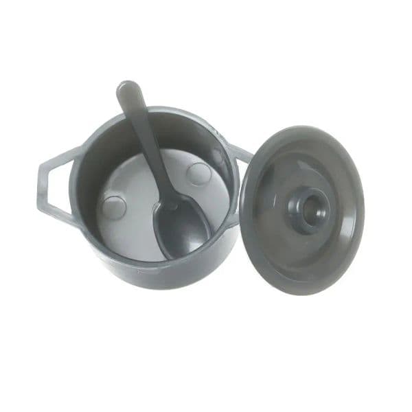 10/11PCS 1:12 Scale Food Toys Pan Fork Pot Playing House Miniature Cookware Dollhouse Kitchen Dinnerware Model Doll Accessories