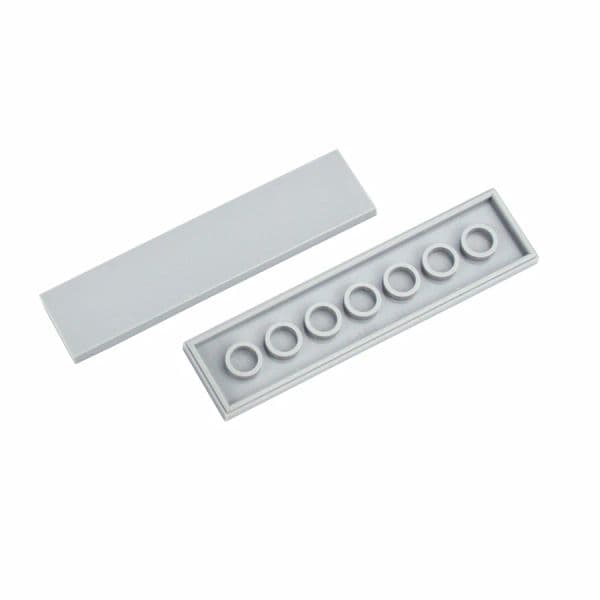 DIY Building Blocks Figure Bricks Smooth 2x8 Educational Creative Toys for Children Size Compatible With Brand