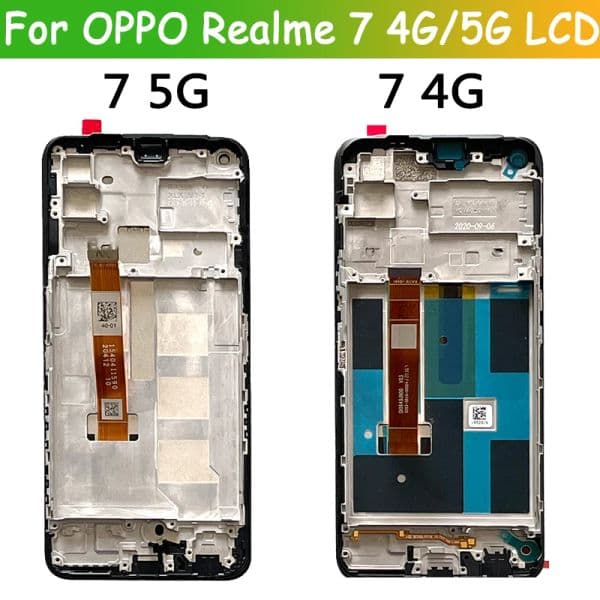 6.5"New For Oppo Realme 7 new (Global) RMX2155 RMX2151 LCD Display Screen 2025 Touch Panel Digitizer For Realme 7 5G RMX2111 Display