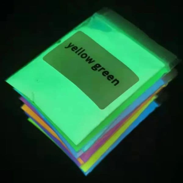 10g/Bag Luminous Glitter Powder For Nail Art 12-Color Fluorescent new Phosphor Pigment Summer Glow In Dark 2025 Phosphor Powder FD-48