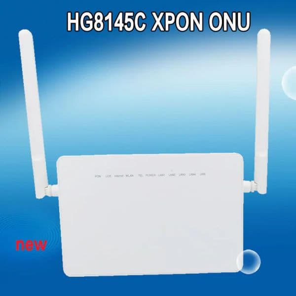 GPON ONU EPON HG8145C ONT termianl with 1GE+3FE+voice+2.4Gwifi English software compatible hG8546M 100% Original new