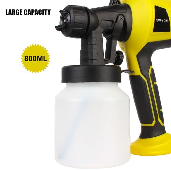 500W EU Plug Easy Spraying Household Paint Sprayer Flow Control Airbrush Power Tools Electric Spray Gun