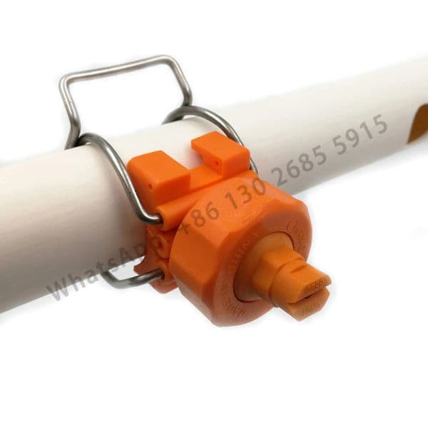 Adjustable Ball Single Clip Eyelet Nozzle Adjustable Ball Flat Fan Spray Nozzle Clip Eyelet Full Cone Spray Nozzle