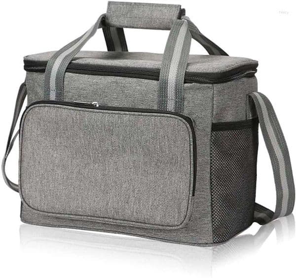 Storage Bags Thermal Insulated Lunch Portable Cooler Bag Picnic Ice Pack For Food Drink Carrier With Strap Bolsa Loncheras