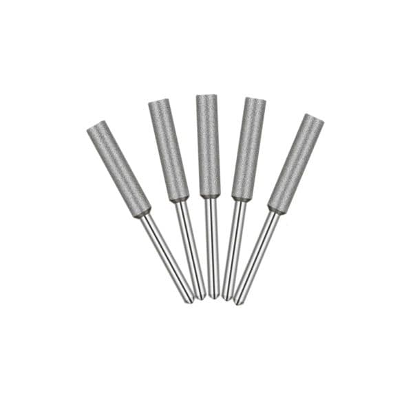 Diamond Coated Cylindrical Burr 4mm 4.8mm 5.5mm Chainsaw Sharpener Stone File Chain Saw Sharpening Carving Grinding Tools