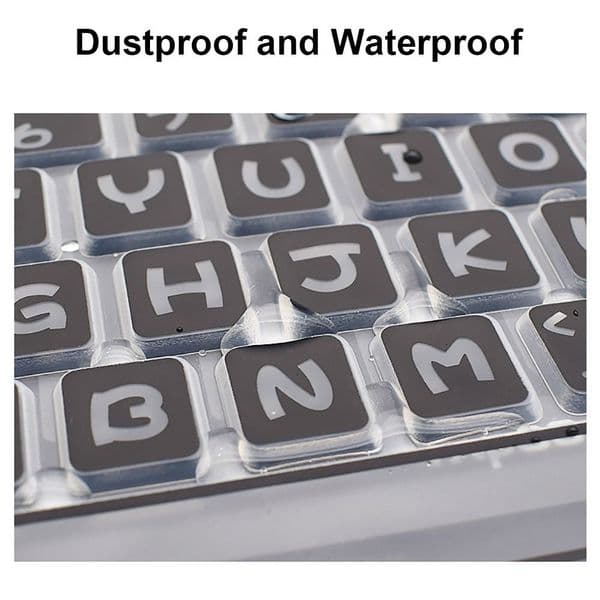 Waterproof Silicone Dustproof Computer Keypad Protector Skin Protective Film Keyboard Cover for Desktop PC