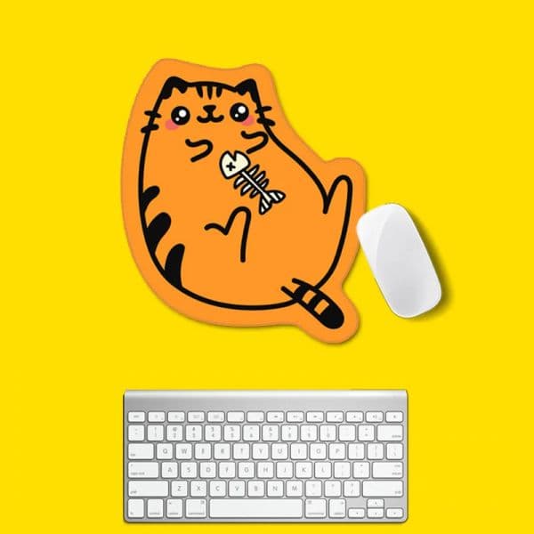 DATA FROG Cute Kawaii Mouse Pad Notebook Desk Mat Desktop Rubber Gamer Keyboard Mat For Computer Keyboard MousePads Accessories