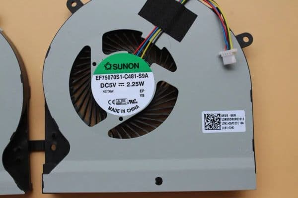 CPU GPU Cooler Fan For ASUS ROG Strix GL502VM GL502VML ZX60V FX60VM S5VM GL502VT EF75070S1-C530-S9A/EF75070S1-C481-S9A Radiator
