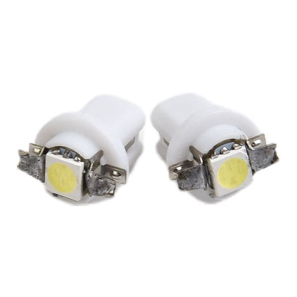 10X T5 B8.5d Car Instrument LED Lights Car Dashboard Speed Indicator Light Bulb Cars Lamp Accessories Dashboard Side Switch Lamp
