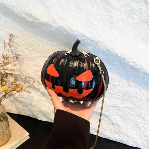 CMM Autumn and Winter Bag Pumpkin Funny Bag Single Shoulder Diagonal Chain Bag Niche and Personalized Womens Bag