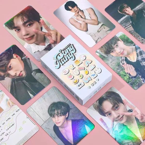 50pcs/set KPOP Song 2025 Jiang Laser Small Card new Have A Date With The Devil Album LOMO Card Gift Postcard Photo Card Kang Song