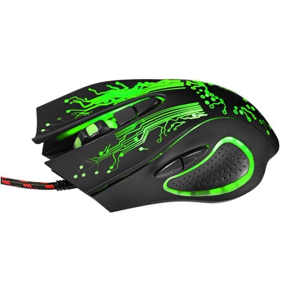 ORZERHOME LED Backlight Gaming Wired Mouse for PC Adjustable 5500DPI Mouse Gamer Ergonomic Mice USB Wired RGB Laptop Accessories thumbnail 2
