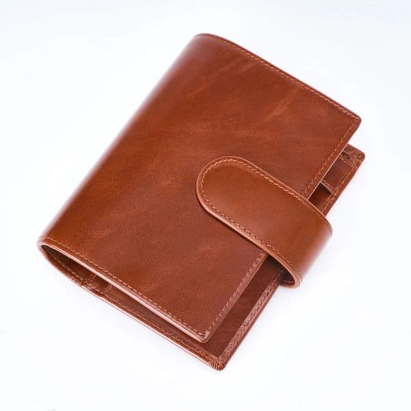 Smartfee Pocket Budget Planner A7 planer Binders Oil Waxy Skin Genuine Leather Organizer Notebook Agenda 241104
