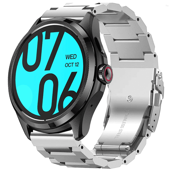 Watch Bands Metal Link Bracelet For Ticwatch Pro 5 Stainless Steel Strap 3 Ultra GPS LTE/GTX/E3 Band Watchband Accessories