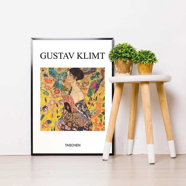 Gustav Klimt Art Exhibition Poster Vintage ic Artwork Canvas Print Abstract Painting Wall Picture Living Room Home DecorXJ241104