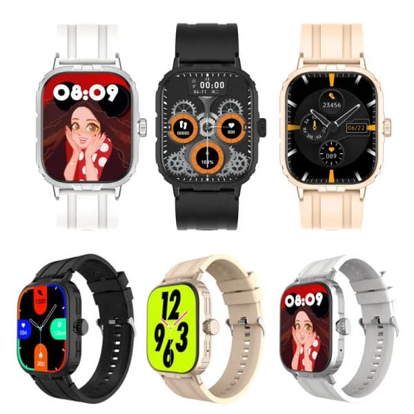 NEW Ultra SmartWatch Full Touch Screen Voice Assistant Custom Dial BT Call Smart Watch Men Women For Android IOS