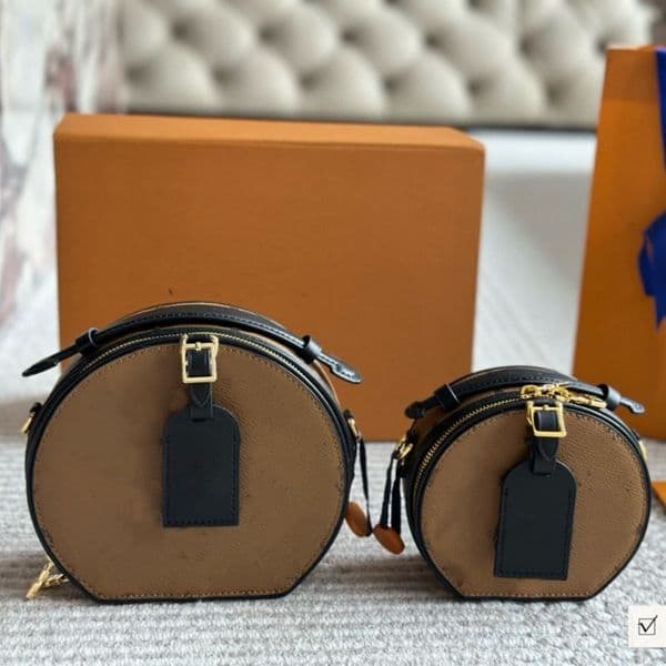 Designer round Bag women cake shoulder bags Mini handbags leather luxury classic flowers crossbody bags top quality