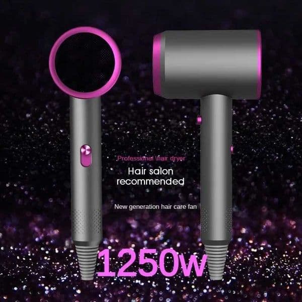 1250W Quick Hairdryer Hot Cold Wind Hair Dryer Style Hair Dryer Professional Blow Dryer Suitable for Home Salon e LightXJ241106