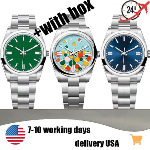 Luxury watch Men's watch automatic 36/41mm mechanical movement and 904L stainless steel sapphire glass hot models
