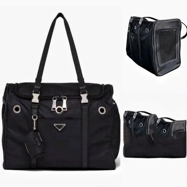 2026 cologne New Designer Carrier For Small Dog Black Totes Bags Cat Carrying perfume Waterproof Backpack Pet Outing Bag With Fashion Letters Large Size Free