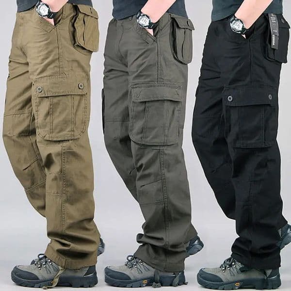 Tactical cargo pants mens cotton jackets outdoor work clothes large-sized Hombre clothing camouflage hiking pants 241106