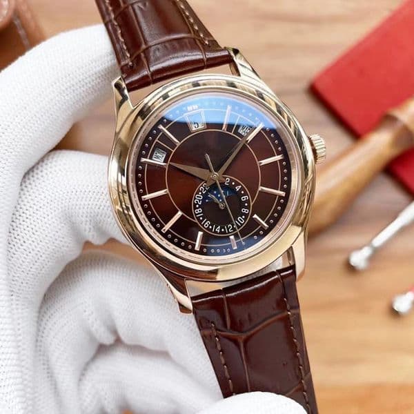 5205R Montres de luxe Business Mens Designer Clone Watch 40mm Leather Automatic Machinery Top AAAA+Luminous Sapphire Waterproof de lujo Orologio di lusso with box