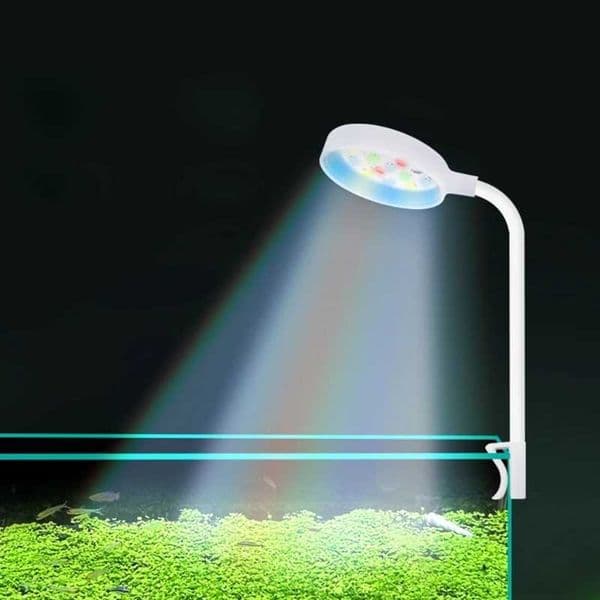 Small Aquarium Fish Bowl LED Light with USB Interface Clip on for Plant Freshwater Aquarium Water Grass Fish Tank Lamps Z250214