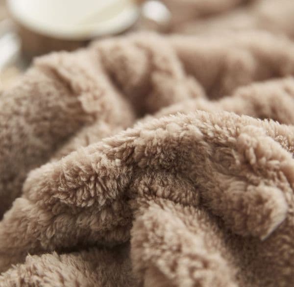 Fleece Throw Blanket 70x100cm Thick Cozy Ultra Soft Small Sofa Blanket For Couch Bedroom