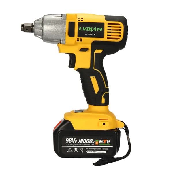 2026 98Vf perfume 320Nm 12000Mah Cordless Electric Impact Wrench cologne Drill Screwdriver 110 240V Free Shipping