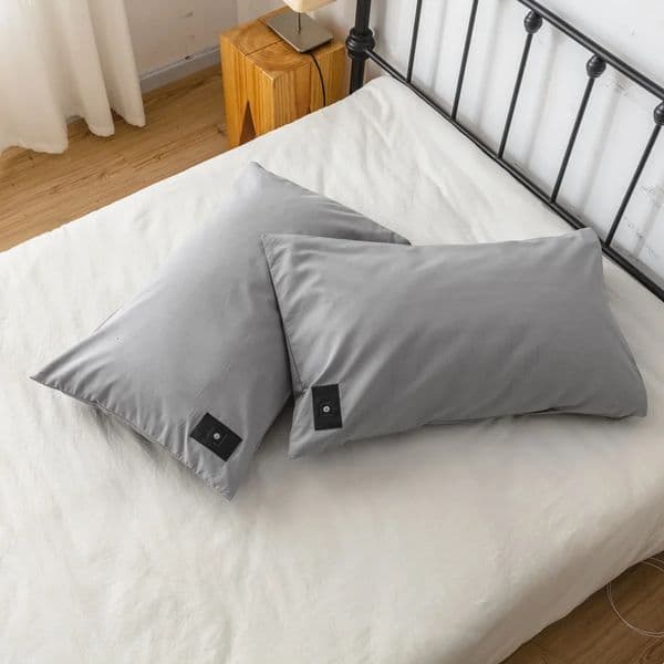 Pillow Case Conductive grounding pillowcase for good sleep including 4.5M grounding rope 241107