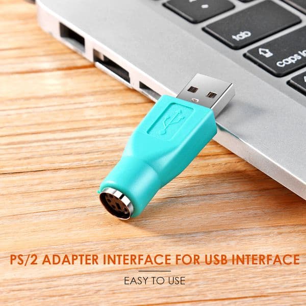 1/10PCS PS/2 Female to USB Male Adapter Converter Old Mouse Interface to USB Interface Connector for Computer Keyboard Mouse