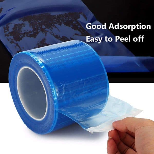 Tattoo Barrier Film 1200 Sheets Blue Tattoo Surface Film Roll Tape Disposable Protective PE Dental Bandage Tattoo Accessories