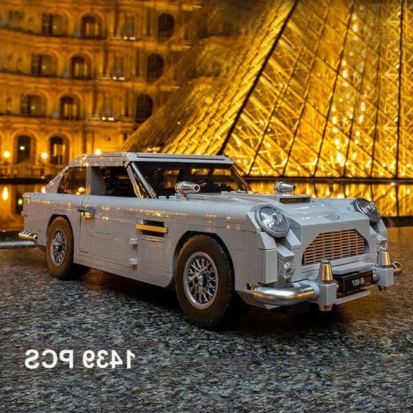 2026 New 1439Pcs Technical James Bond Db5 Classic Car 007 Model Building Blocks 10262 Vehicle Assemble Bricks Toys Gift For Kid Adult Boyy241106jv9r Toys