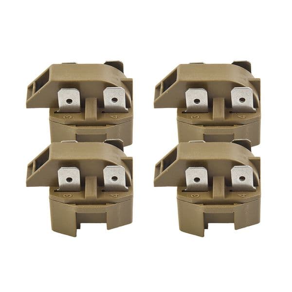 4PCS Start Relay 2262185 4Pcs Built-In/Integrated Compressor Freezer PTC Start Relay IC-4 PTC Start Relay IC-4