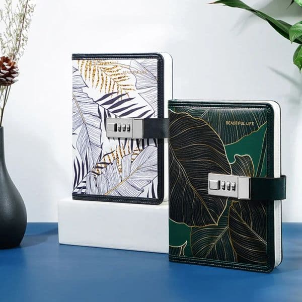 Notebook Agenda Book Kawaii Stationery Diary Office Lock Organizer Journal With Note Girls Planner School Sketchbook Notepad