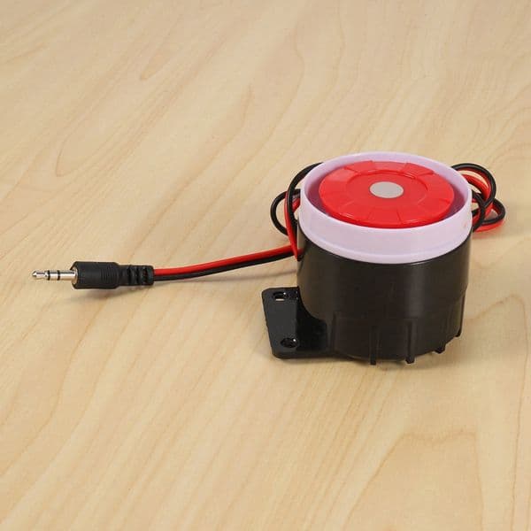 New 4X Wired Mini Siren For Home Security Alarm System Horn Siren 120DB 12V