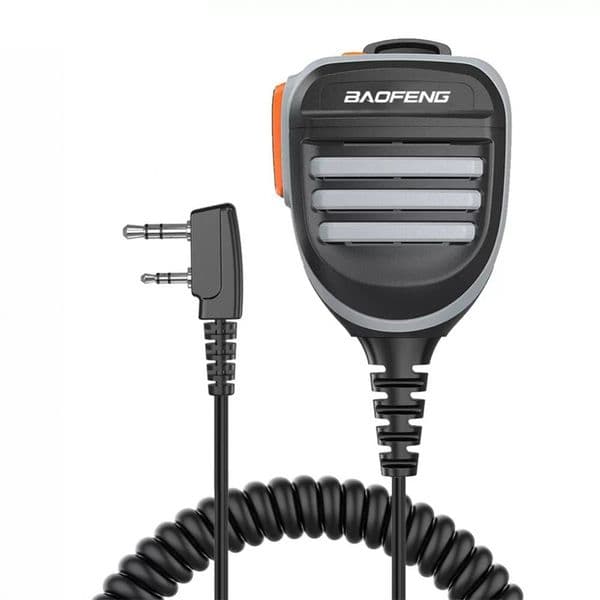 Durable Speaker Microphone For Baofeng 888S 5R UV82 8D 5RE 5RA Speaker Mic Headset Two Way Radio Handheld Speaker Walkie Talkie