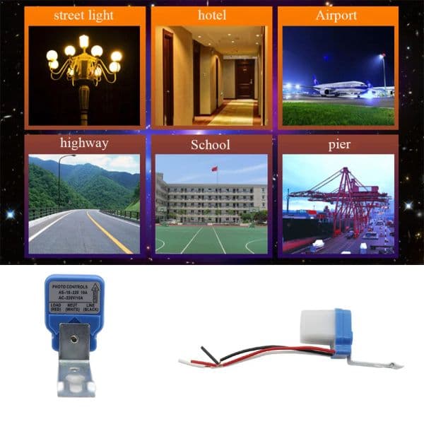 Automatic On Off Photocell Street 2025 Lamp Light Switch Controller DC AC 12V/110V/220V Photo Control new Photoswitch Sensor Switch