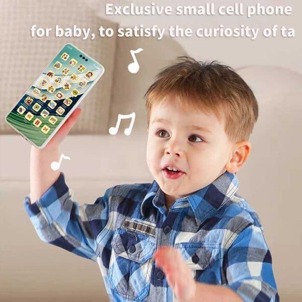 Baby mobile phone simulation music sound phone toys childrens puzzle early education toys mobile phone models toys gifts W241109